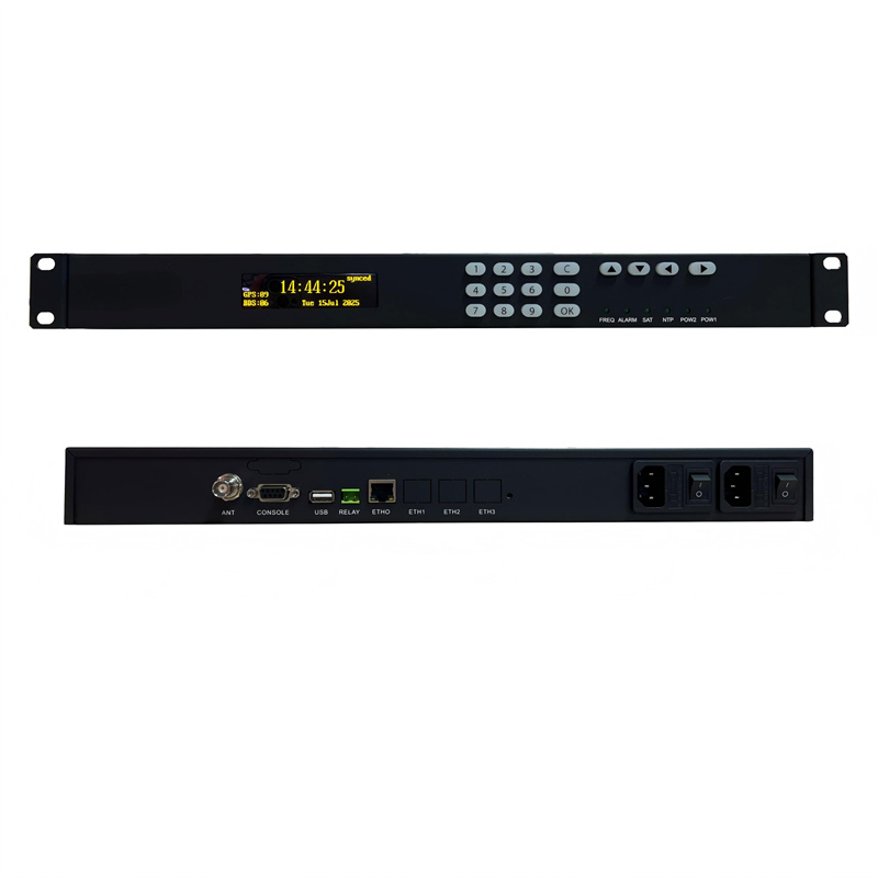 高精度GPS、北斗ネットワーク、TmeプロトコルNTPサーバー、LANポート1つ搭載